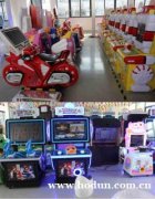夹娃娃机疯狂斗地主礼品机儿童奥特曼卡片机赛车游戏机